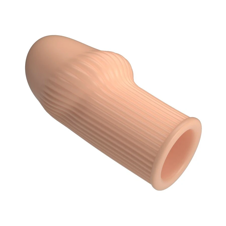 PRETTY LOVE - HUEL PENIS SLEEVE GET YOUR PENIS THICKER FLESH COLOR